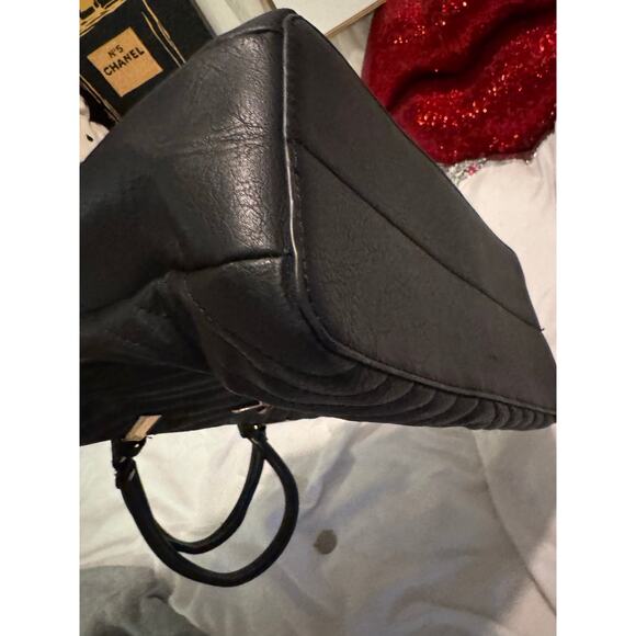 Betsey johnson rainbow sequin pink leather kitsch pocketbook satchel bag purse - Picture 6 of 9